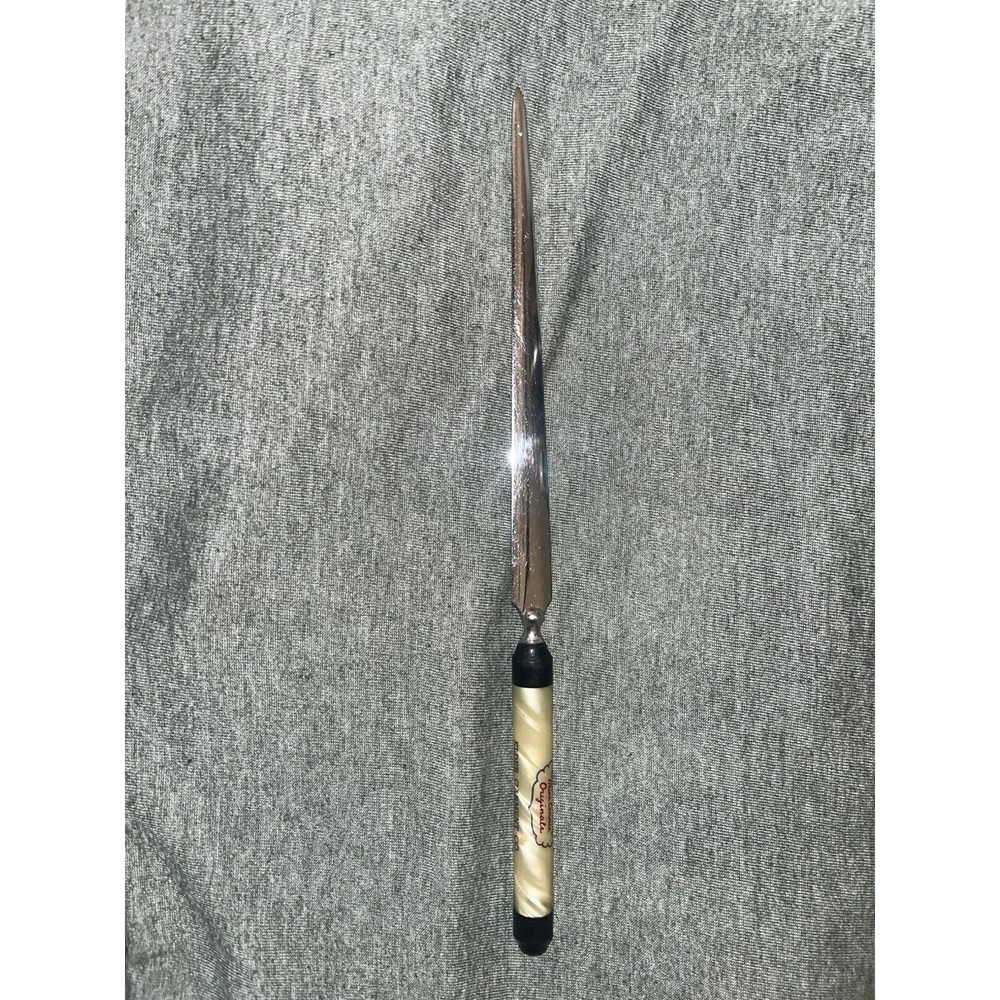 Vintage Rare Miss Connie Original Elder Letter Opener With Round Handle Pearl